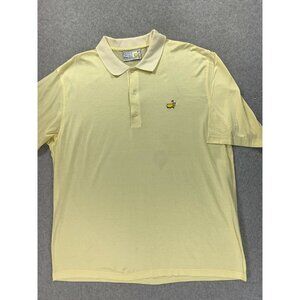 Augusta National Golf Shop THE MASTERS Golf Polo Shirt‎ (Men's XL) Yellow